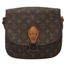 LOUIS VUITTON Monogram Monogram Saint Cloud GM Shoulder Bag M51242 Auth 133683-13