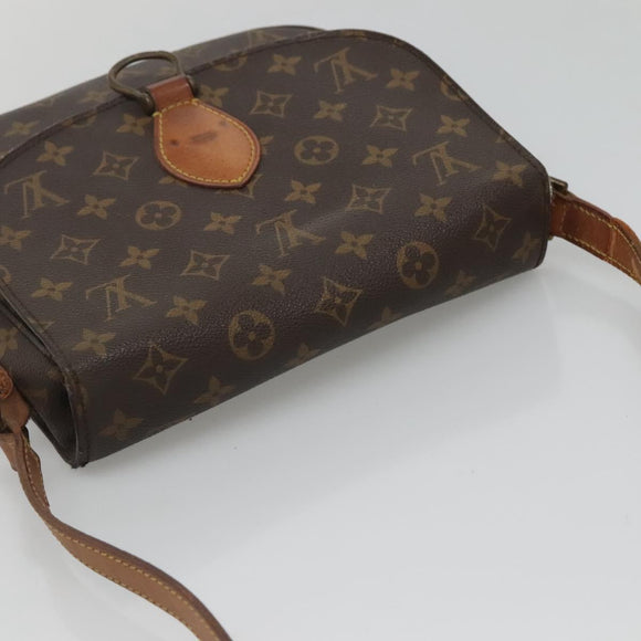 LOUIS VUITTON Monogram Monogram Saint Cloud GM Shoulder Bag M51242 Auth 133683