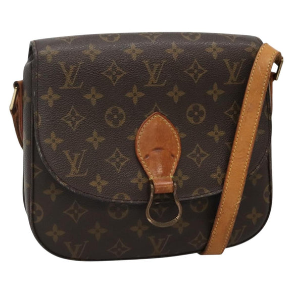 LOUIS VUITTON Monogram Monogram Saint Cloud GM Shoulder Bag M51242 Auth 133684