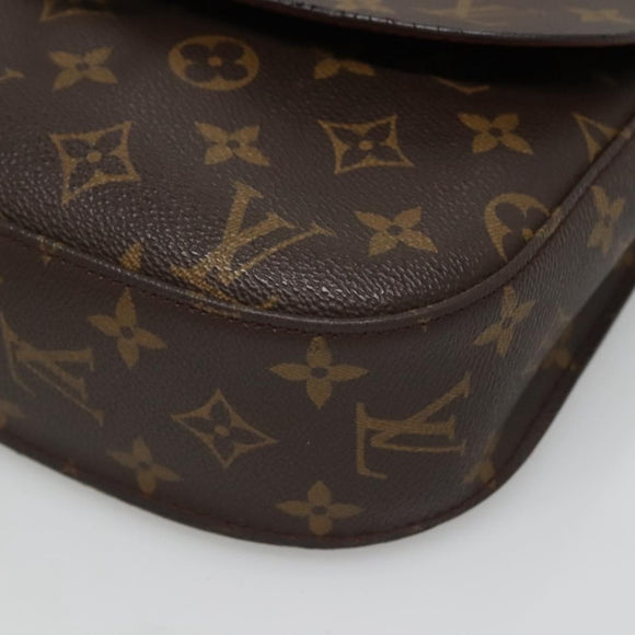 LOUIS VUITTON Monogram Monogram Saint Cloud GM Shoulder Bag M51242 Auth 133684