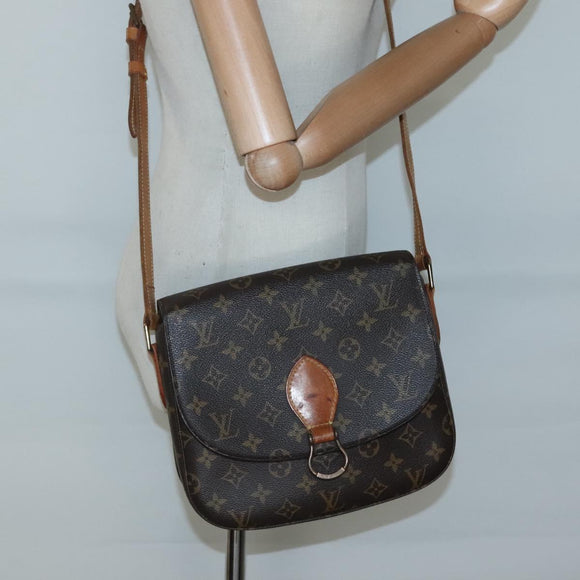 LOUIS VUITTON Monogram Monogram Saint Cloud GM Shoulder Bag M51242 Auth 133684