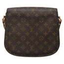 LOUIS VUITTON Monogram Monogram Saint Cloud GM Shoulder Bag M51242 Auth 133684-2