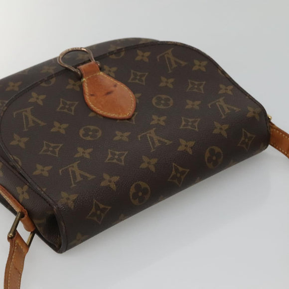LOUIS VUITTON Monogram Monogram Saint Cloud GM Shoulder Bag M51242 Auth 133684