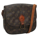 LOUIS VUITTON Monogram Monogram Saint Cloud GM Shoulder Bag M51242 Auth 133685-1