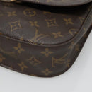 LOUIS VUITTON Monogram Monogram Saint Cloud GM Shoulder Bag M51242 Auth 133685-15