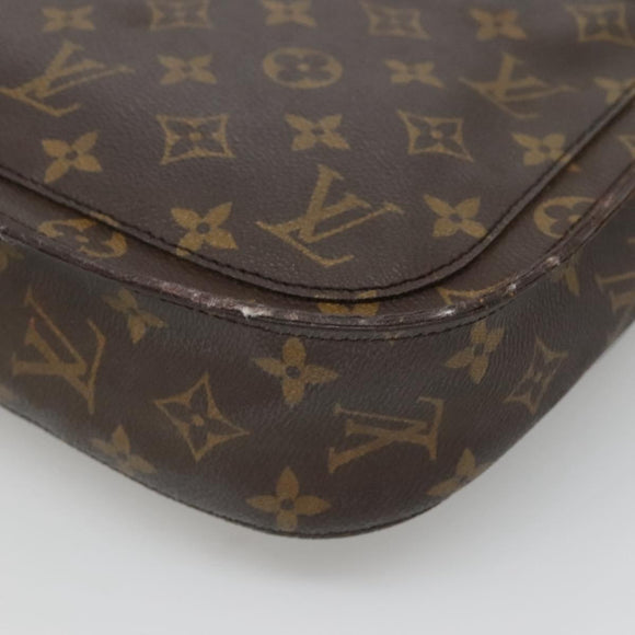 LOUIS VUITTON Monogram Monogram Saint Cloud GM Shoulder Bag M51242 Auth 133685