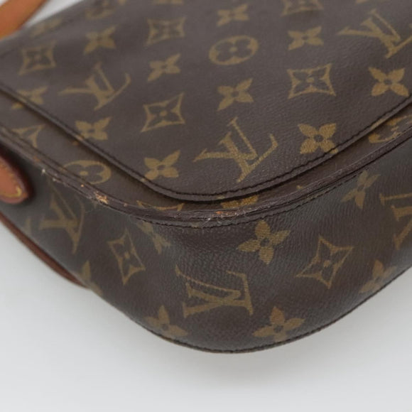 LOUIS VUITTON Monogram Monogram Saint Cloud GM Shoulder Bag M51242 Auth 133685