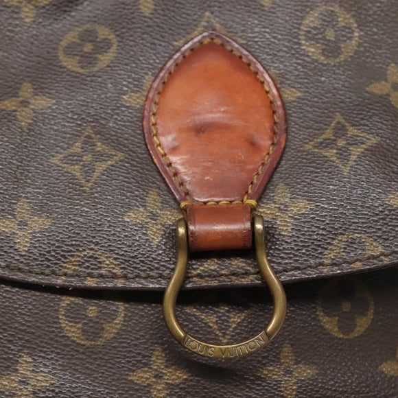 LOUIS VUITTON Monogram Monogram Saint Cloud GM Shoulder Bag M51242 Auth 133685