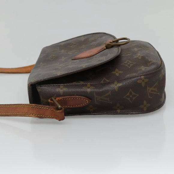 LOUIS VUITTON Monogram Monogram Saint Cloud GM Shoulder Bag M51242 Auth 133685