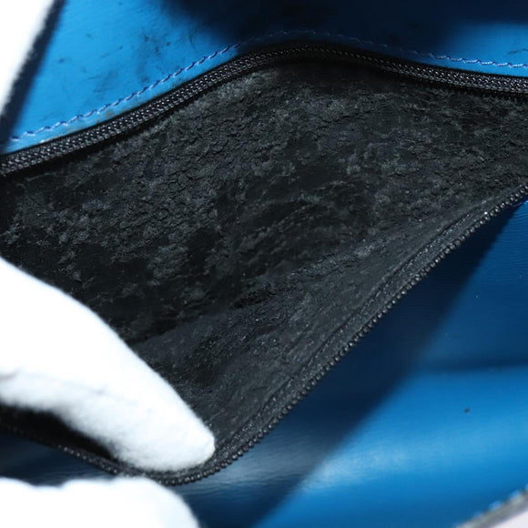 LOUIS VUITTON Epi Pochette Arche Shoulder Bag Blue M52575 LV Auth 133691