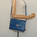 LOUIS VUITTON Epi Pochette Arche Shoulder Bag Blue M52575 LV Auth 133691-21