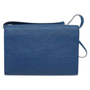 LOUIS VUITTON Epi Pochette Arche Shoulder Bag Blue M52575 LV Auth 133691-2