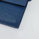 LOUIS VUITTON Epi Pochette Arche Shoulder Bag Blue M52575 LV Auth 133691-16