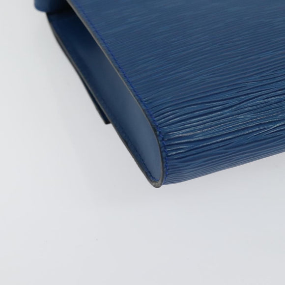 LOUIS VUITTON Epi Pochette Arche Shoulder Bag Blue M52575 LV Auth 133691