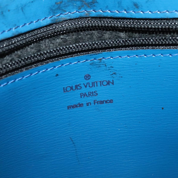 LOUIS VUITTON Epi Pochette Arche Shoulder Bag Blue M52575 LV Auth 133691