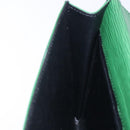 LOUIS VUITTON Epi Jena Clutch Bag Green M52724 LV Auth 133692-19