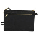 LOUIS VUITTON Epi Angian Shoulder Bag 2way Black M52112 LV Auth 133693-13