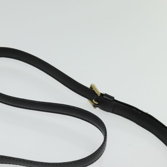 LOUIS VUITTON Epi Angian Shoulder Bag 2way Black M52112 LV Auth 133693