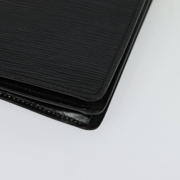 LOUIS VUITTON Epi Angian Shoulder Bag 2way Black M52112 LV Auth 133693