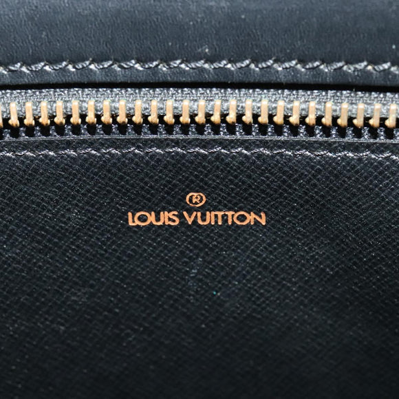 LOUIS VUITTON Epi Angian Schultertasche 2way Schwarz M52112 LV Auth 133693A