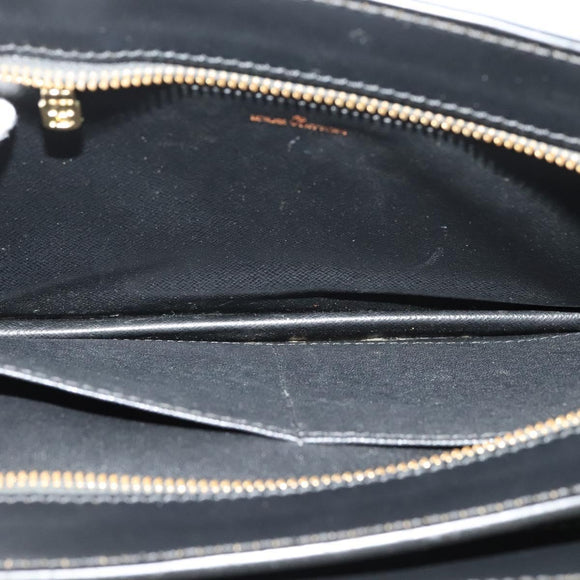 LOUIS VUITTON Epi Angian Schultertasche 2way Schwarz M52112 LV Auth 133693A