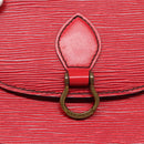 LOUIS VUITTON Epi Saint Cloud PM Shoulder Bag Red M52217 LV Auth 133694-19