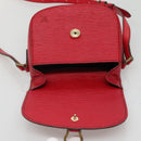 LOUIS VUITTON Epi Saint Cloud PM Shoulder Bag Red M52217 LV Auth 133694-20