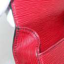 LOUIS VUITTON Epi Saint Cloud PM Shoulder Bag Red M52217 LV Auth 133694-8