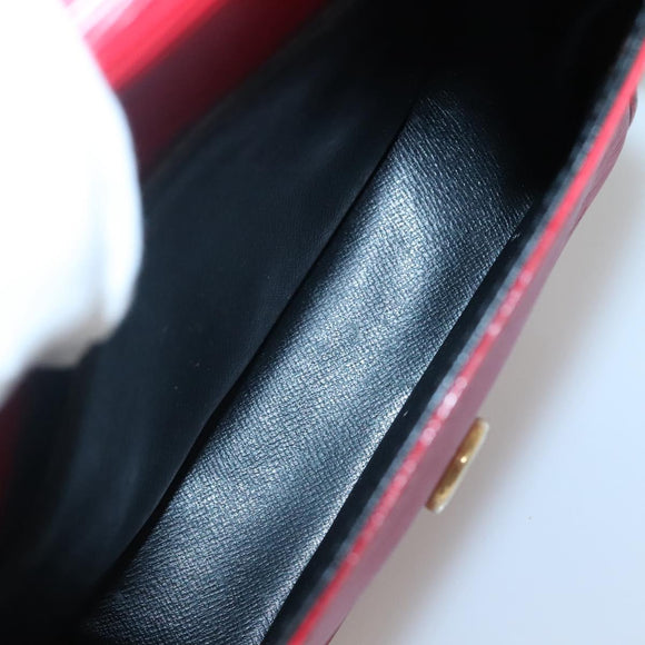 LOUIS VUITTON Epi Saint Cloud PM Shoulder Bag Red M52217 LV Auth 133694