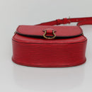 LOUIS VUITTON Epi Saint Cloud PM Shoulder Bag Red M52217 LV Auth 133694-5