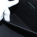 LOUIS VUITTON Epi Pochette Jules GM Clutch Bag Black White M63295 LV Auth 133695-19