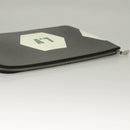 LOUIS VUITTON Epi Pochette Jules GM Clutch Bag Black White M63295 LV Auth 133695-7