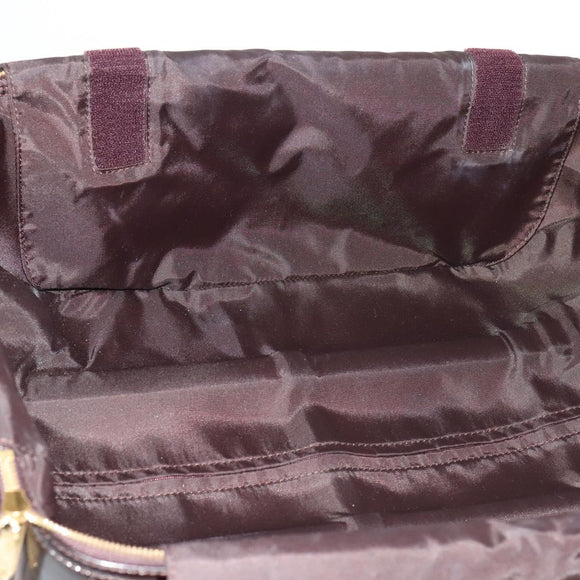 LOUIS VUITTON Monogram Vernis Pegas 45 Suitcase Amarante M91277 LV Auth 133698