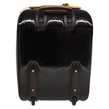 LOUIS VUITTON Monogram Vernis Pegas 45 Suitcase Amarante M91277 LV Auth 133698 - 0