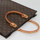 LOUIS VUITTON Monogram Sac Plat Hand Bag M51140 LV Auth 133703-6