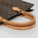 LOUIS VUITTON Monogram Sac Plat Hand Bag M51140 LV Auth 133703-7