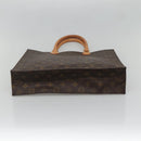 LOUIS VUITTON Monogram Sac Plat Hand Bag M51140 LV Auth 133703-5
