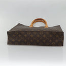 LOUIS VUITTON Monogram Sac Plat Hand Bag M51140 LV Auth 133704-5