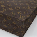 LOUIS VUITTON Monogram Sac Plat Hand Bag M51140 LV Auth 133705-16