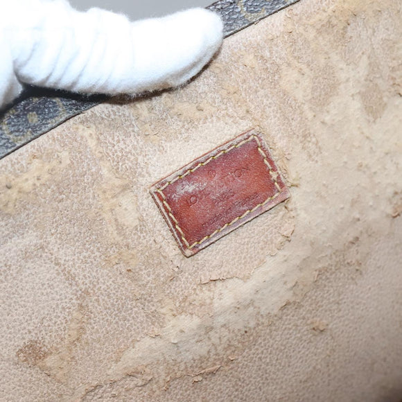 LOUIS VUITTON Monogram Sac Plat Hand Bag M51140 LV Auth 133705