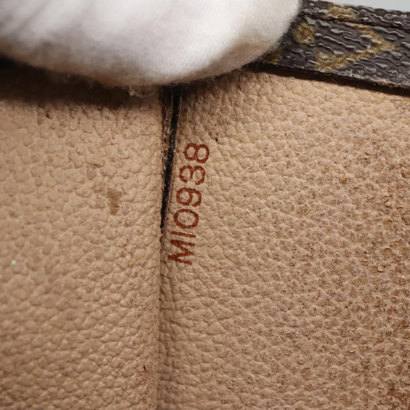 LOUIS VUITTON Monogram Sac Plat Hand Bag M51140 LV Auth 133705