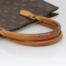 LOUIS VUITTON Monogram Sac Plat Hand Bag M51140 LV Auth 133705-7