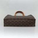 LOUIS VUITTON Monogram Sac Plat Hand Bag M51140 LV Auth 133705-5