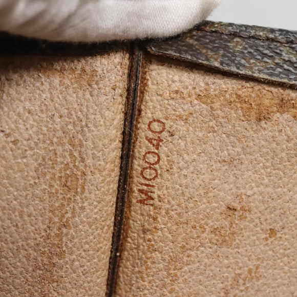 LOUIS VUITTON Monogram Sac Plat Hand Bag M51140 LV Auth 133706