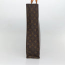 LOUIS VUITTON Monogram Sac Plat Hand Bag M51140 LV Auth 133706-4