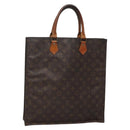 LOUIS VUITTON Monogram Sac Plat Hand Bag M51140 LV Auth 133711-1
