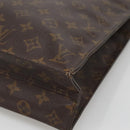 LOUIS VUITTON Monogram Sac Plat Hand Bag M51140 LV Auth 133711-15