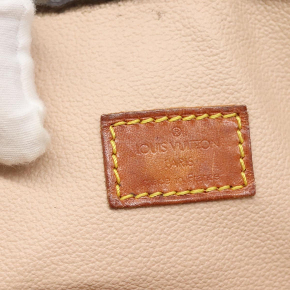 LOUIS VUITTON Monogram Sac Plat Hand Bag M51140 LV Auth 133711