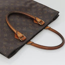 LOUIS VUITTON Monogram Sac Plat Hand Bag M51140 LV Auth 133711-6