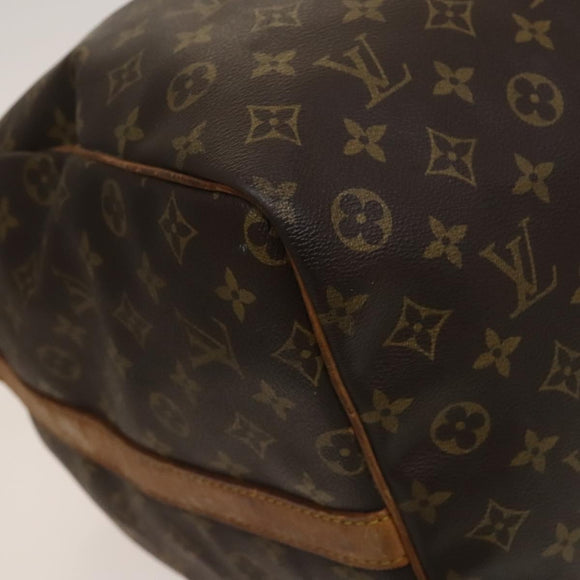 LOUIS VUITTON Monogram Keepall Bandouliere 60 Boston Bag M41412 LV Auth 133720